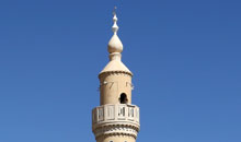 moschea a Sabu lungo il Nilo-Sudan