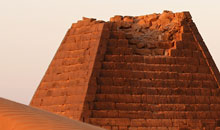 necropoli reale di Meroe-Sudan